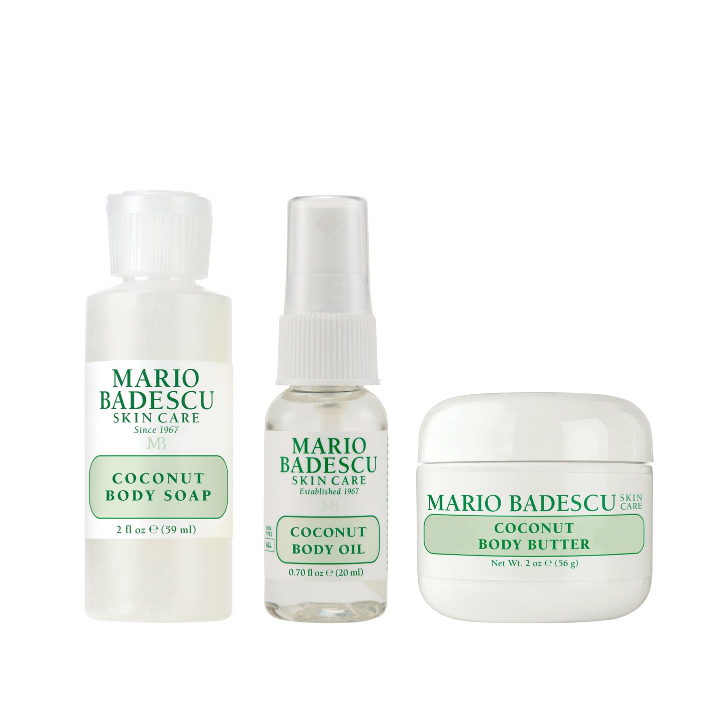 Coconut Body Travel Trio