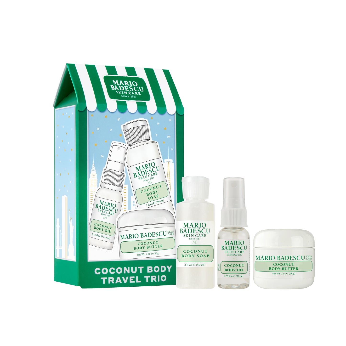 Coconut Body Travel Trio