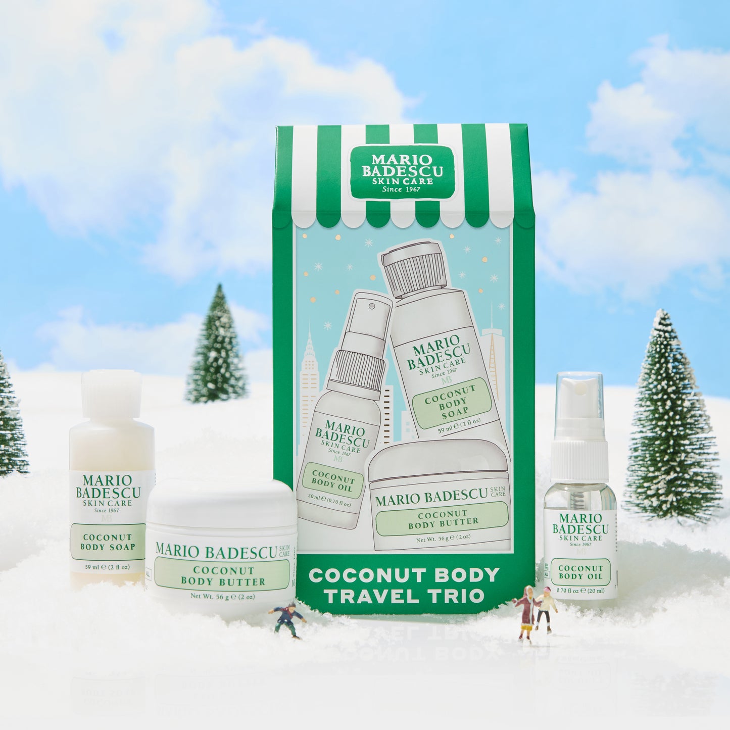 Coconut Body Travel Trio